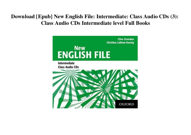 New english file pre intermediate audio yukle